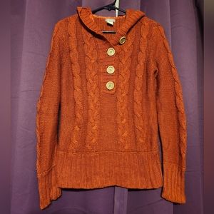 Vintage Delia's womens cable knit sweater size small